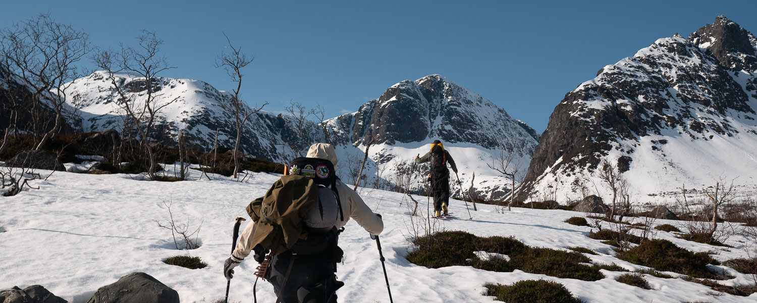 Splitboard trip Kågen