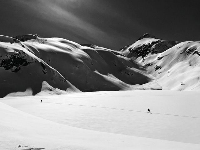 heli ski guide arlberg