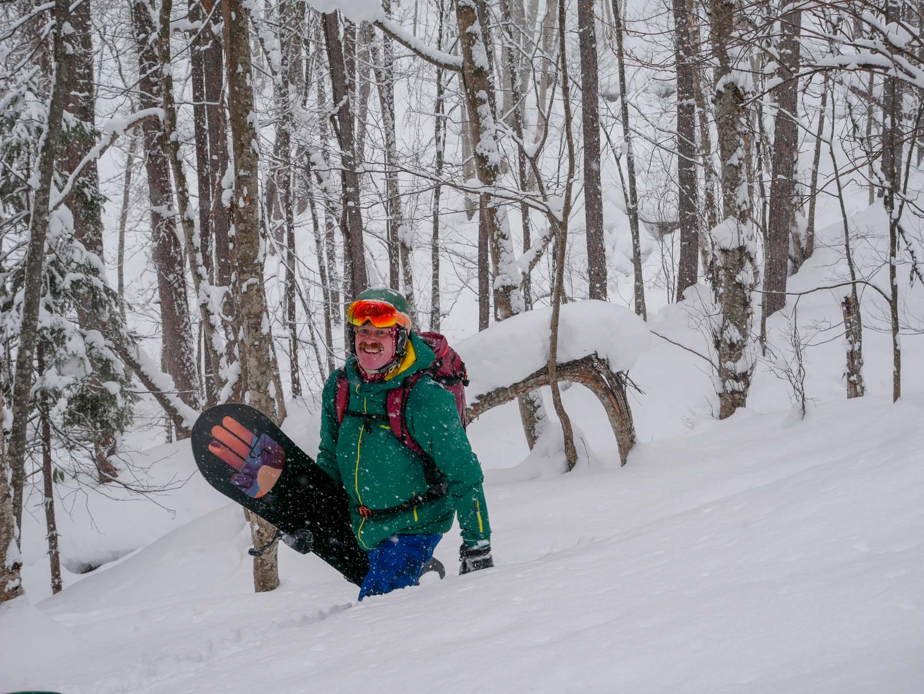 KON'NICHIWA JAPAN! black sheep snowboarding